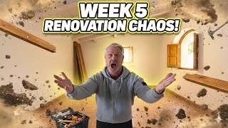 Datos The Lounge Floor Is Finally Done — Spanish Village House Renovation (Week 5) Actualización