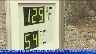 Death Valley Reaches 129 Degrees