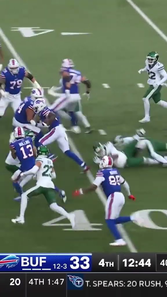 full speed on display ?️ #tyrellshavers #joshallen #buffao #bills #nfl