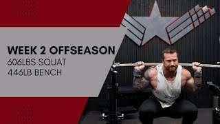 Small Steps Forward | Squat and Bench Workout | Offseason Week 2