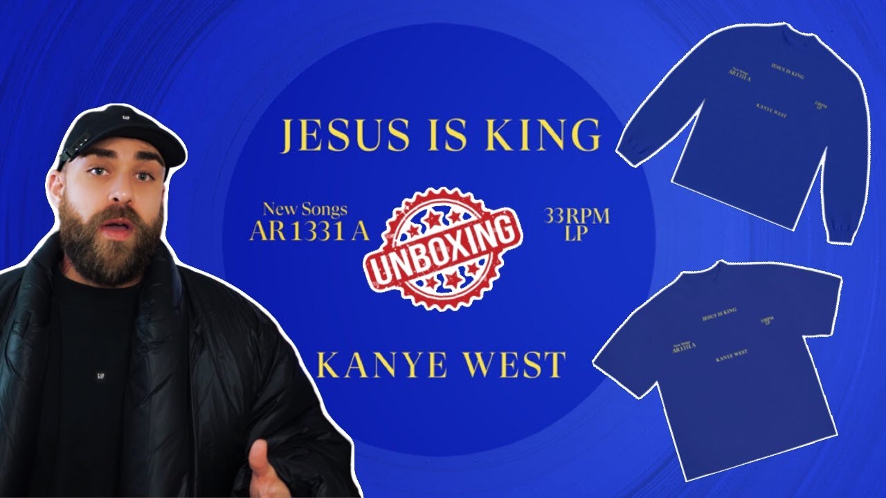 NEW YEEZY HAUL - Kanye West Jesus is King Tee & Crewneck UNBOXING, SIZING + REVIEW