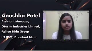 Anushka Patel- Assistant Manager, Grasim Industries Ltd, Aditya Birla Group Inside Kampus