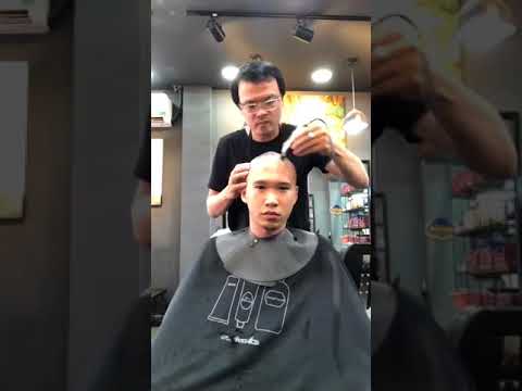 Video Cắt Phiền, cạo Sầu, gội Sân Si | Cạo trọc đầu | Tóc... - youtube