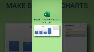 make dynamic charts in excel sheet #excel #shortcut #key