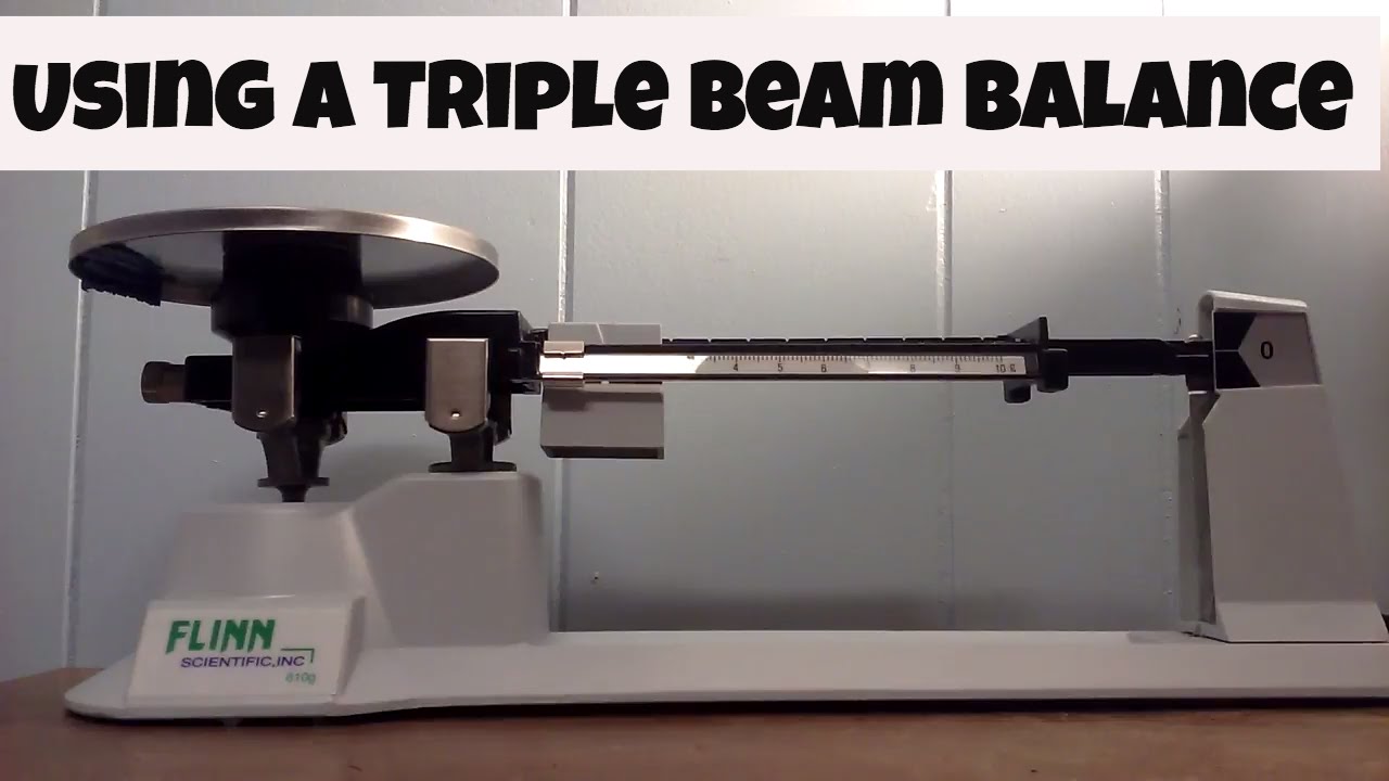 Triple Beam Balance Practice With Triple Beam Balance Worksheet