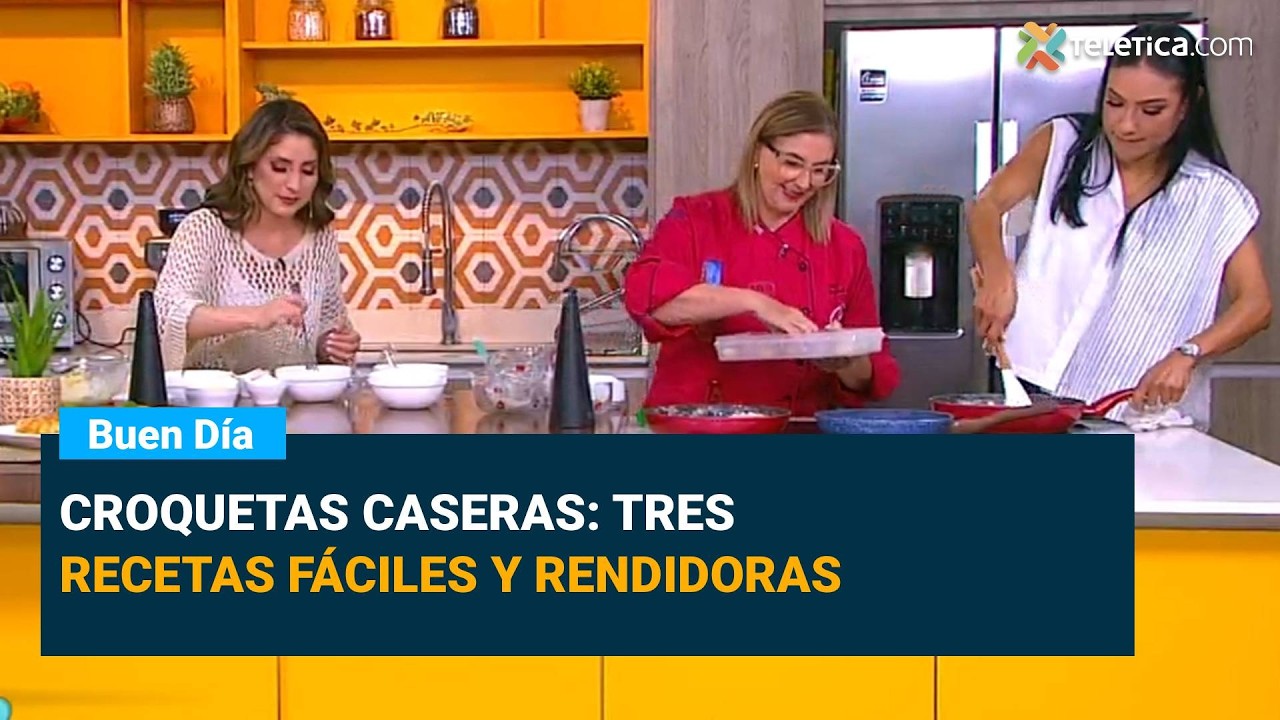 Croquetas caseras: 3 recetas fáciles y rendidoras