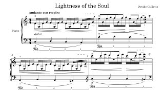 Lightness of the Soul (Sheet Music) - Davide Gullotto