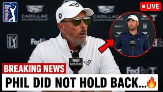 “GOLF WORLD SHOCK! Phil Mickelsen BREAKS SILENCE on Scottie Scheffler , This Changes EVERYTHING!”