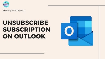 How to Unsubscribe Subscription on Outlook