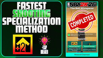 *NEW* METHOD To Complete SHOOTING Build Specialization FAST on NBA 2K26 After Season 2 Patch