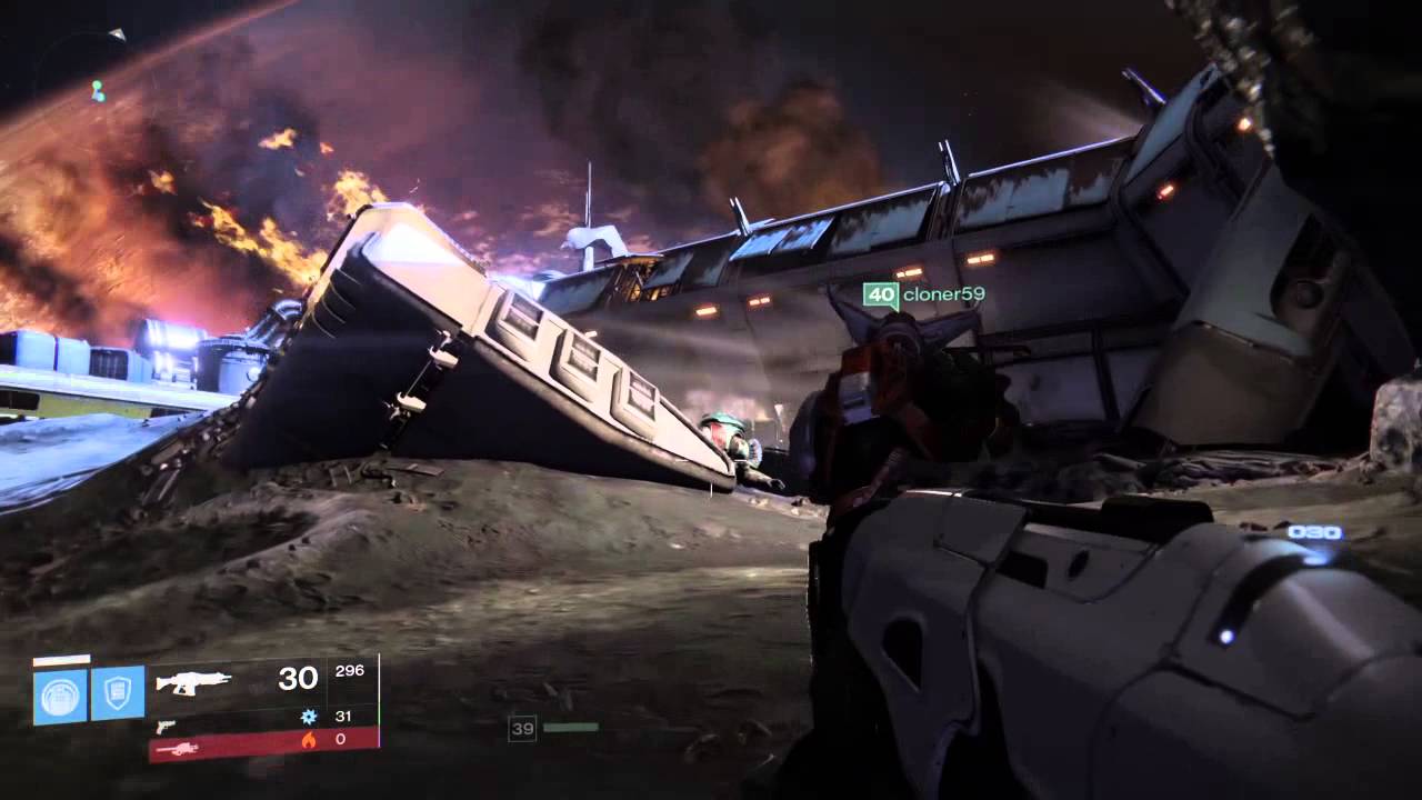 Destiny TTK: Intro Cutsence and Phobos Mission