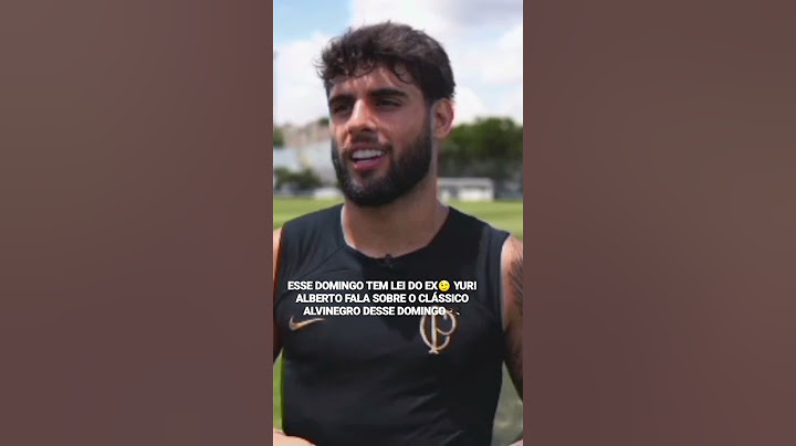 YURI ALBERTO FALA SOBRE O CLÁSSICO ALVINEGRO DESSE DOMINGO 😉