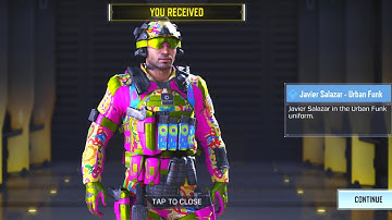 Javier Salazar - Urban Funk | Call Of Duty Mobile Gameplay |
