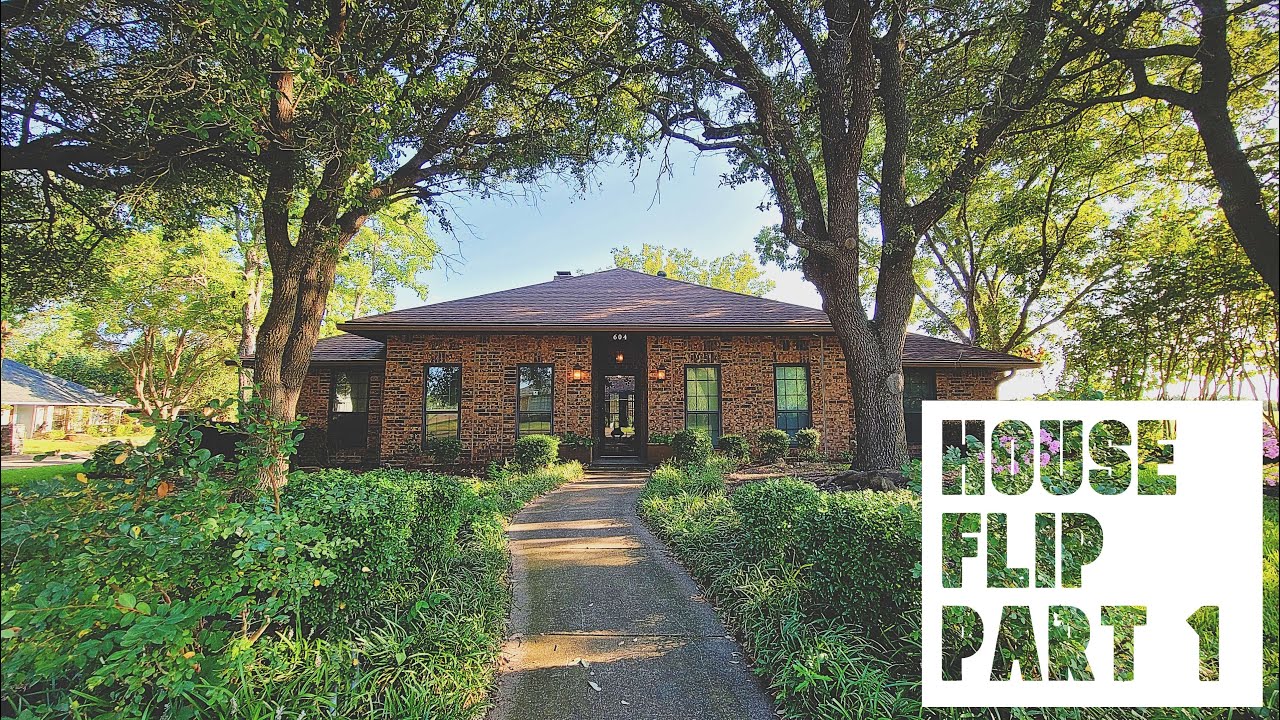 One Story House Flipping Part 1, Dallas TX