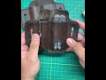 Leather wearing in after a few months - Multitool + Flashlight Belt Loop