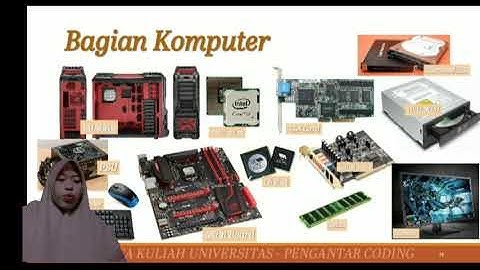 Tugas Pengantar Coding 1- Persentasi Sistem Komputer Dan Pengantar Pemrograman UNP