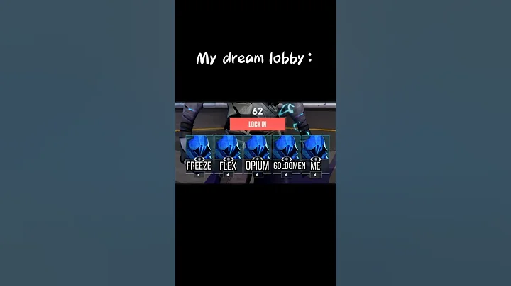 my dream lobby @DoctorFreeze @Flexinja @opiumomen #agoldomen  #valorant