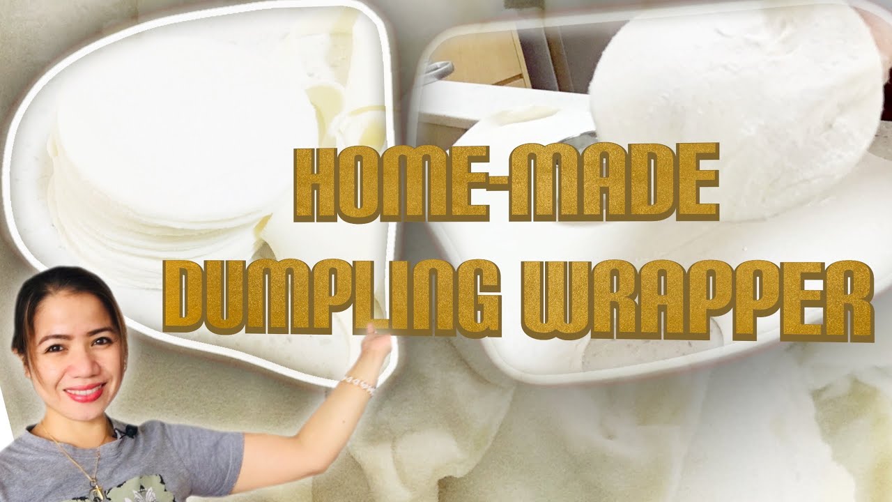 Try make this fresh home made dumpling wrapper....  so easy ||watch till the end 