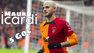 Mauro İcardi - İlk Devrede Attığı Tüm Goller - 5 Gol