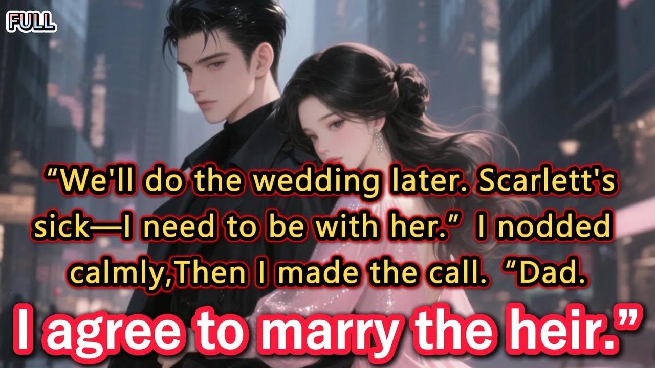 “We’ll do the wedding later. Scarlett’s sick—I need to be with her.”I nodded calmly,Then I made...