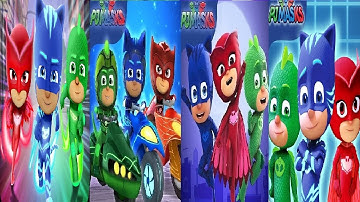PJ Masks Power Heroes VS PJ Masks: Super City Run VS PJ Masks Hero Academy  PJ Masks: Racing Heroes