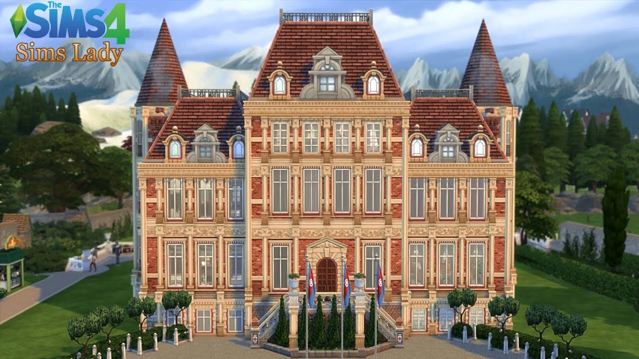 Château de Bosgouet || No CC || Sims4 Castle speed build