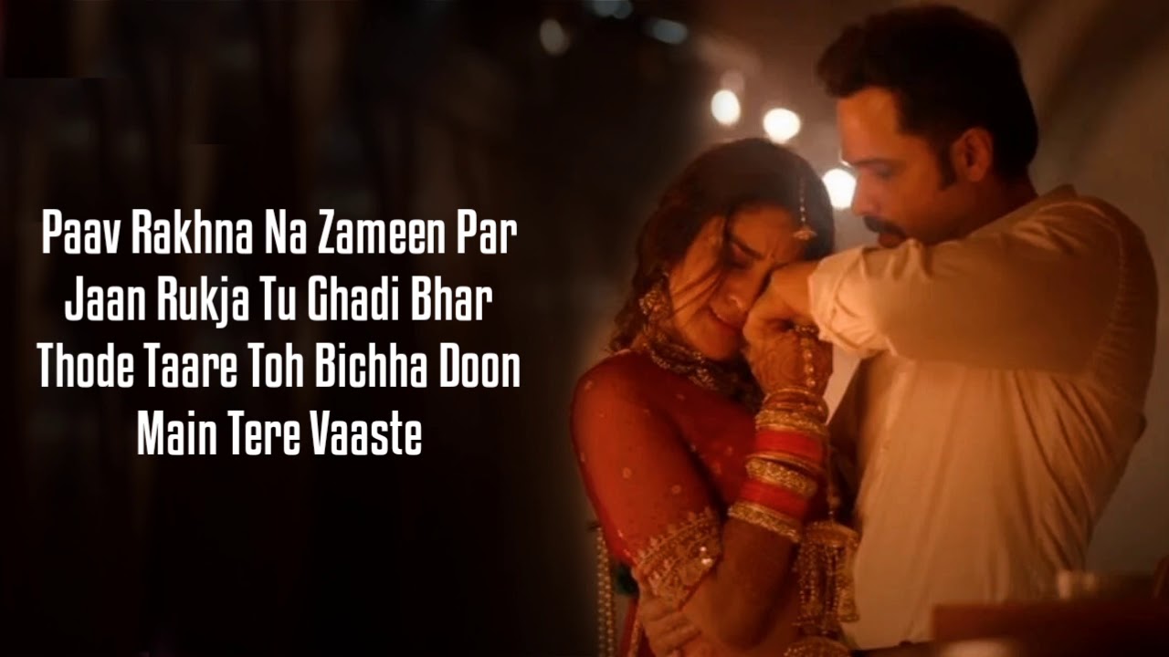 AANKH UTHI MOHABBAT NE LYRICS  EMRAAN HASHMI  JUBIN NAUTIYAL  TANISHK B MANOJ M  YUKTI T