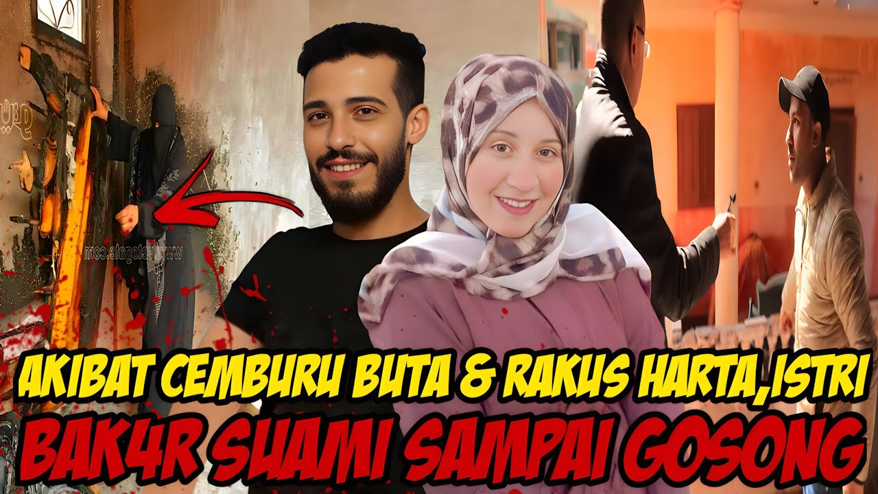 UANG TRANSFERAN KURANG,ISTRI BAK4R SUAMI HINGGA JADI ABU