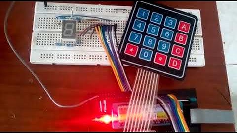 7 Segmentos y teclado matricial-Atmega16