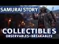 For Honor - All Collectible Locations (Observables & Breakables) - Samurai Campaign