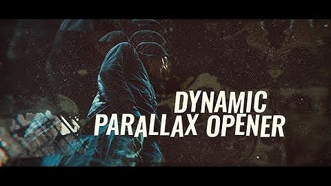 Dynamic Parallax Opener - After Effects Template