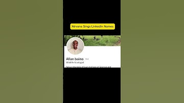 Thumbnail of Smells Like Teen Spirit song with LinkedIn profile name linkedin lyrics