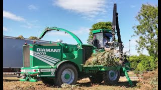 Albach Diamant 2000 self propelled wood chipper in Ireland