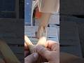 Hafting a Deer Antler Handle #stonetools #obsidian #arrowhead