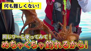 明石沖で人気の船タコ釣り　タコテンヤワームで攻略！（四季の釣り/2026年5月29日放送）