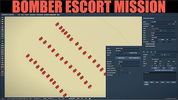 Mission Editor: Example Of Creating Bomber Escort Mission | DCS WORLD