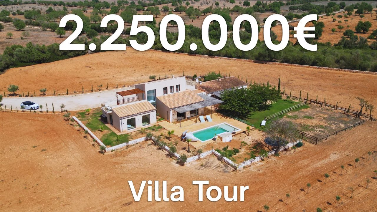 Haustour durch eine 2.250.000€ Luxus Finca auf Mallorca