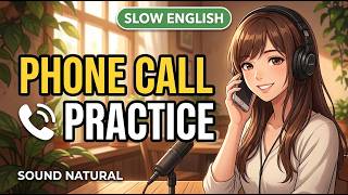 English Phone Conversations | Real-Life Shadowing Practice (A2–B1)
