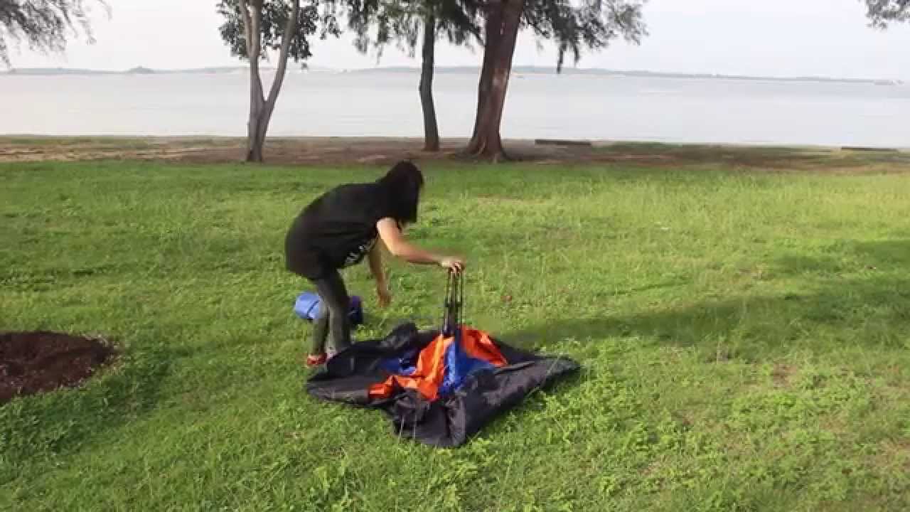 20 sec auto tent demo