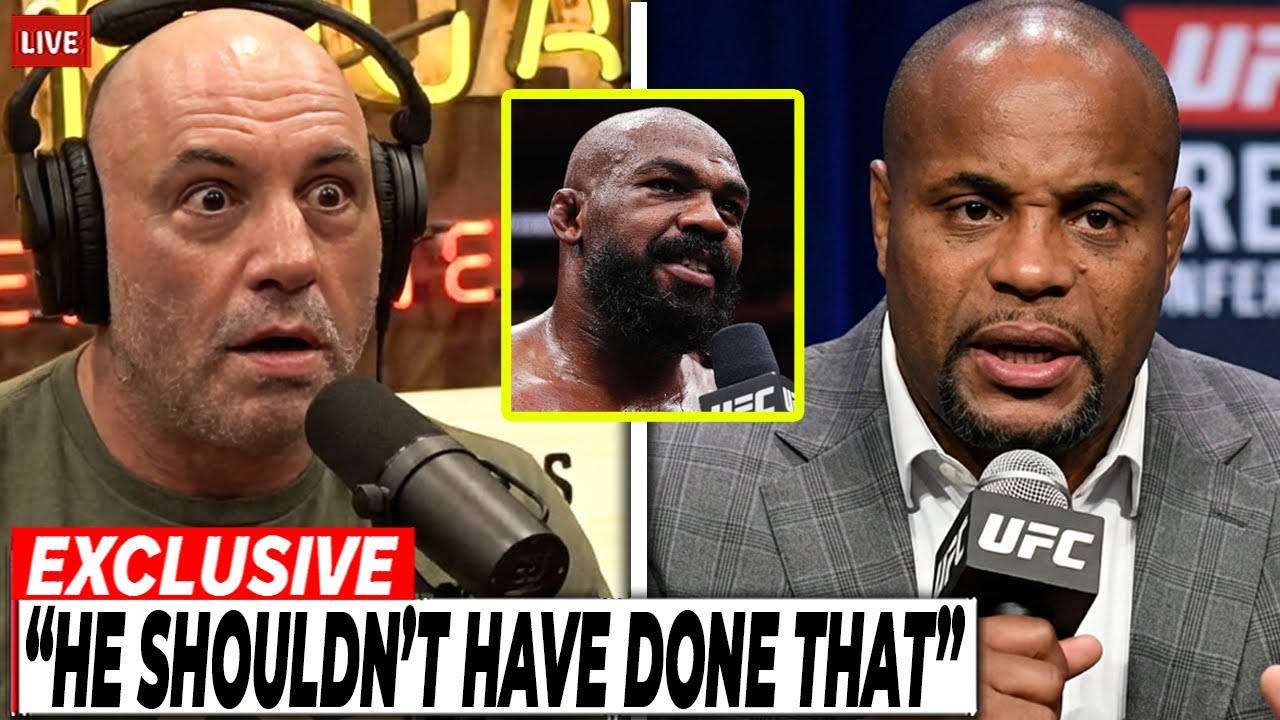 Joe Rogan REACTS to Daniel Cormier DECLARING WAR on Jon Jones