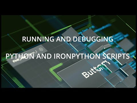 Running and Debugging Python and IronPython scripts