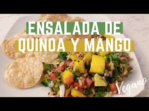 Ensalada De Quinoa Con Mango