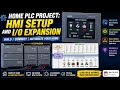 👉 Home PLC Project: HMI Setup and I/O Expansion 🔥