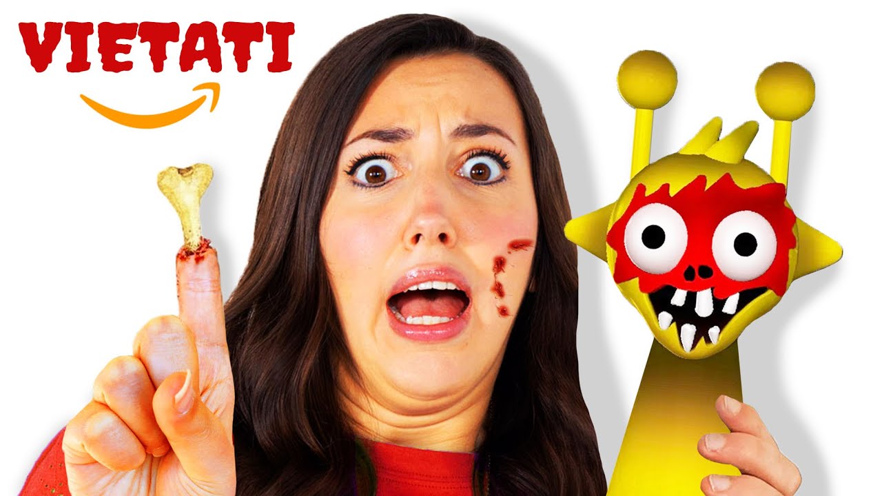 PROVIAMO 100 GIOCHI DEI MOSTRI CATTIVI DI NOTTE DI AMAZON PER 24 ORE comprati dal Dottor Timoti!