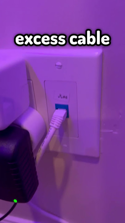 Replacing my orange Ethernet cable