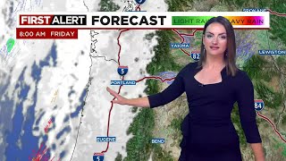 First Alert Thursday evening FOX 12 weather forecast (7/20)