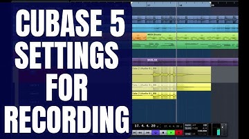 Cubase 5 Recording Settings Explained | How to Set Up Audio for Clean Recording