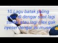 Lagu Batak Terpopuler dan Paling Enak di Dengar Saat Santai