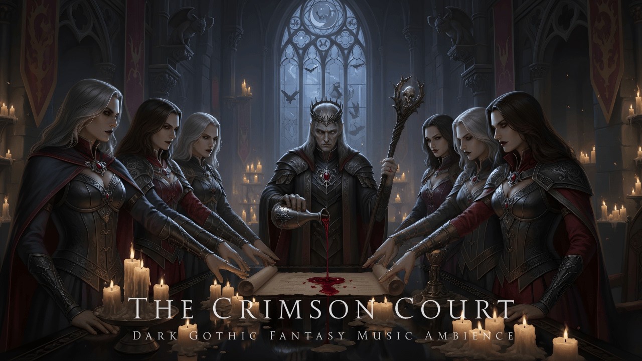 Vampire Court – Dark Gothic Fantasy Music & Candlelit Atmosphere