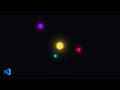 ASMR Coding Orbiting Planets Animation HTML CSS Satisfying Frontend No Talking